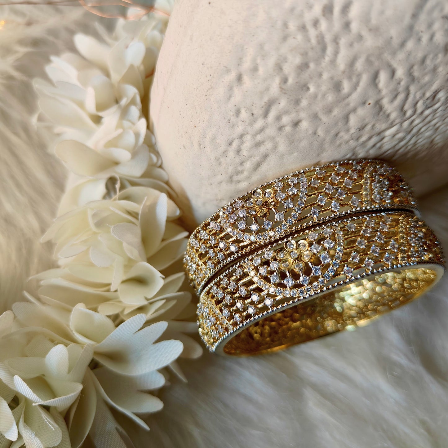 Sherin Bangles (SET of 2) dual tone