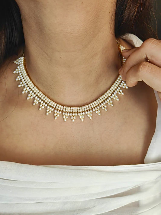 Luna Pearl Necklace set