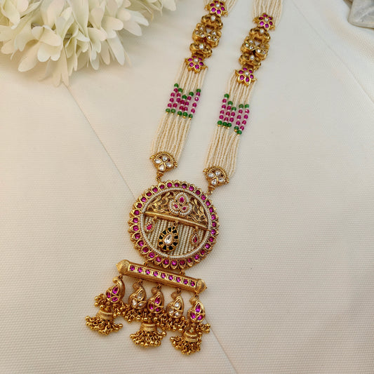 Saanjh Antique Layered Necklace Set