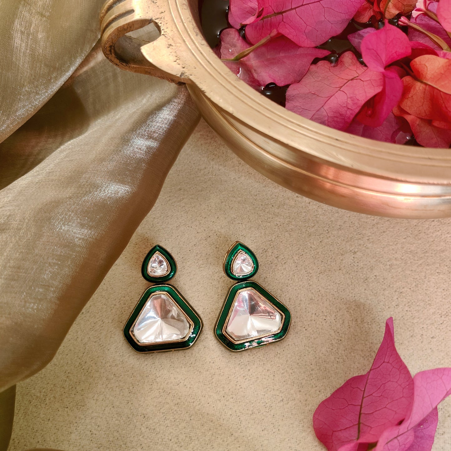 Ragini moissanite choker set