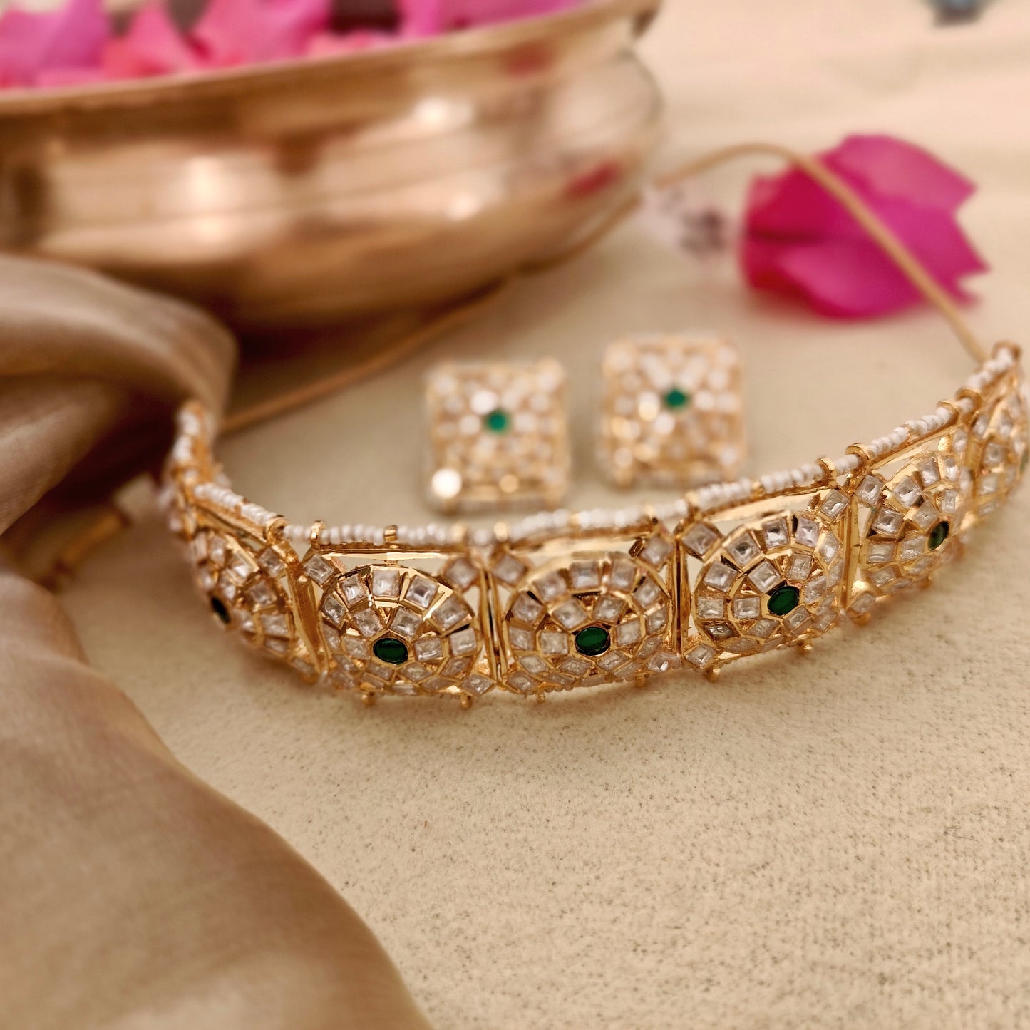 Stunning Polki Choker