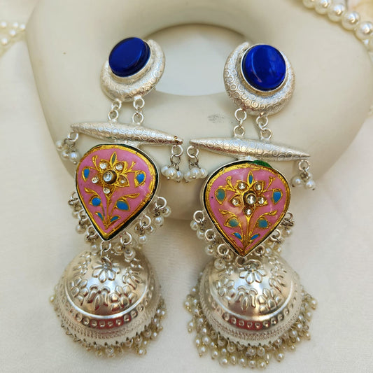 92.5 Silver Handmade Jhumki