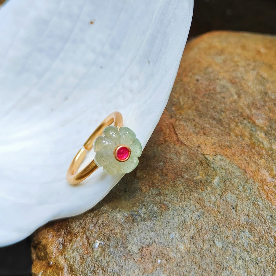 Natural Stone Ring