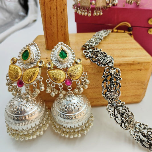 92.5 Silver Ada Jhumki