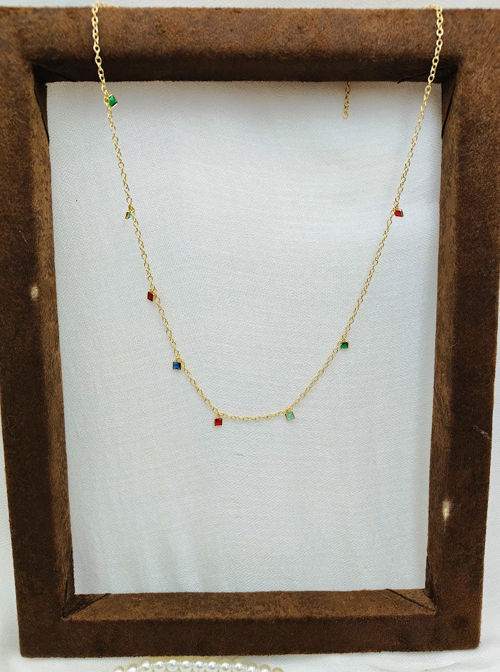 Multi Color anti tarnish Long Chain