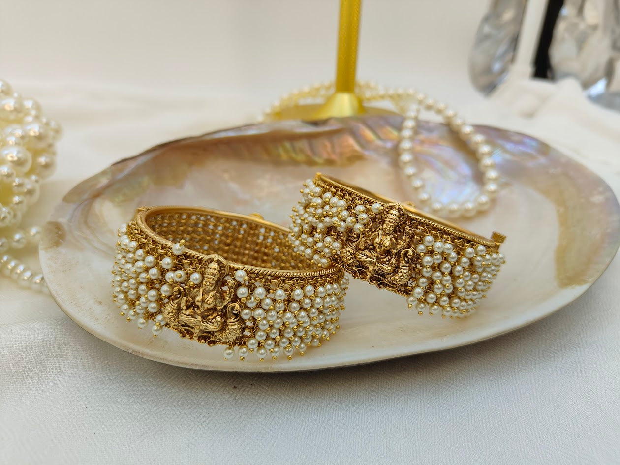 Openable Lakshmi Pearl Bangles