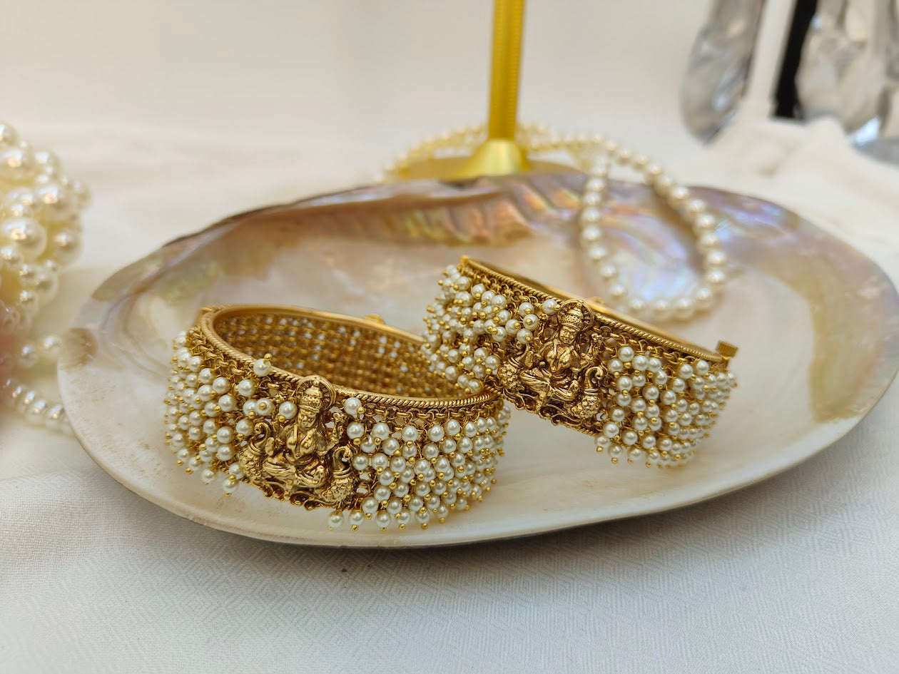 Openable Lakshmi Pearl Bangles