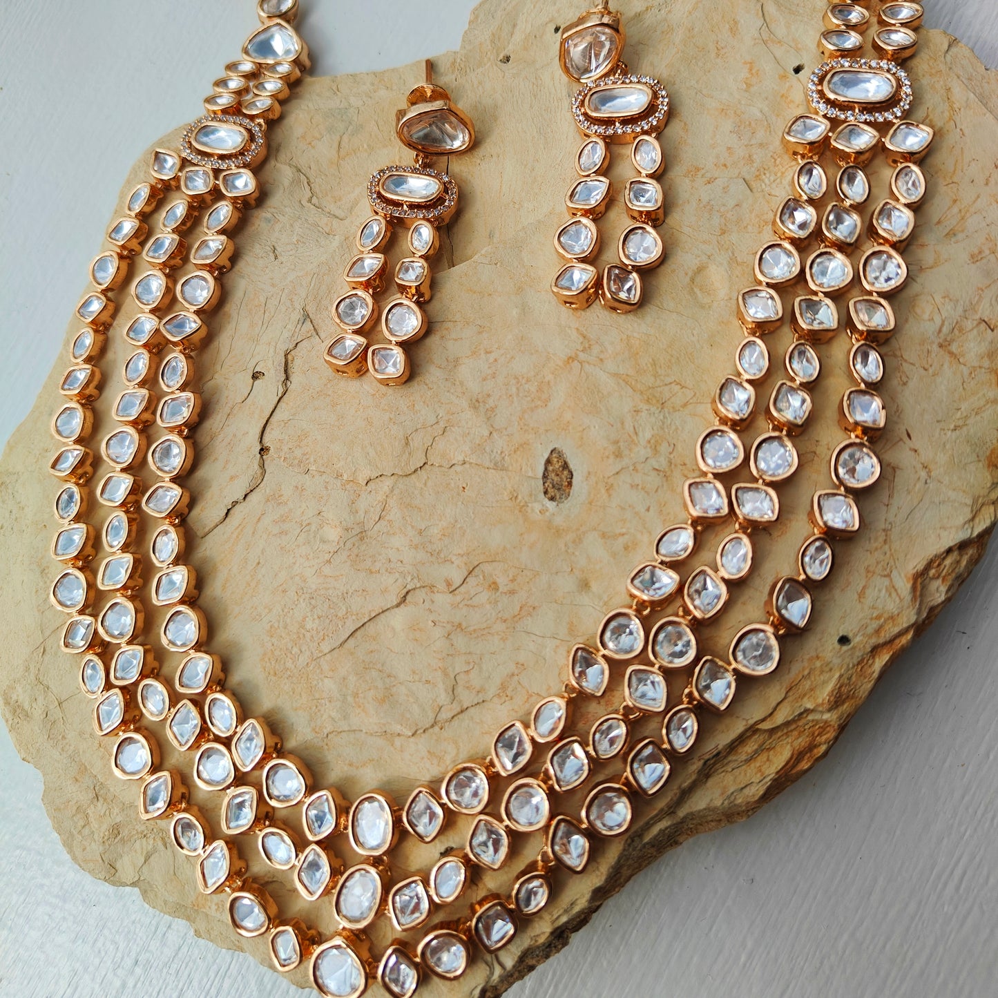 Bailey polki Necklace Set