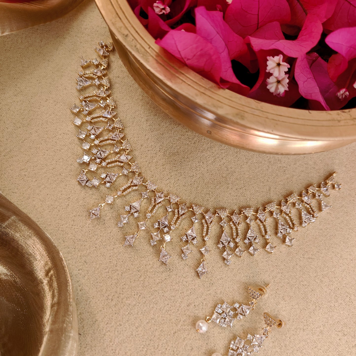 Crystal Charm Necklace