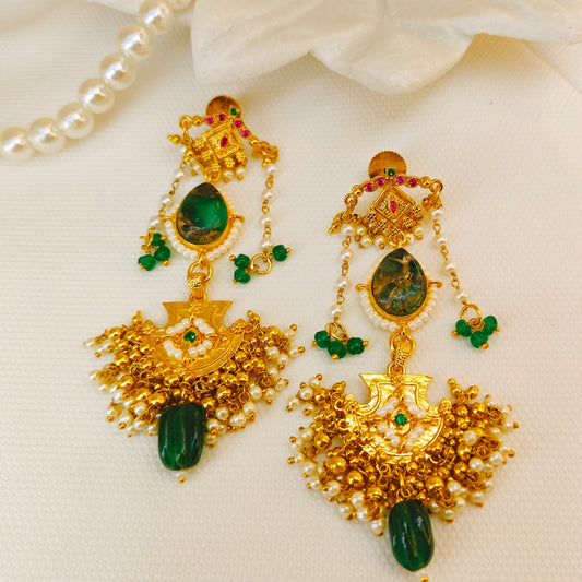 Byron Jhumka earrings