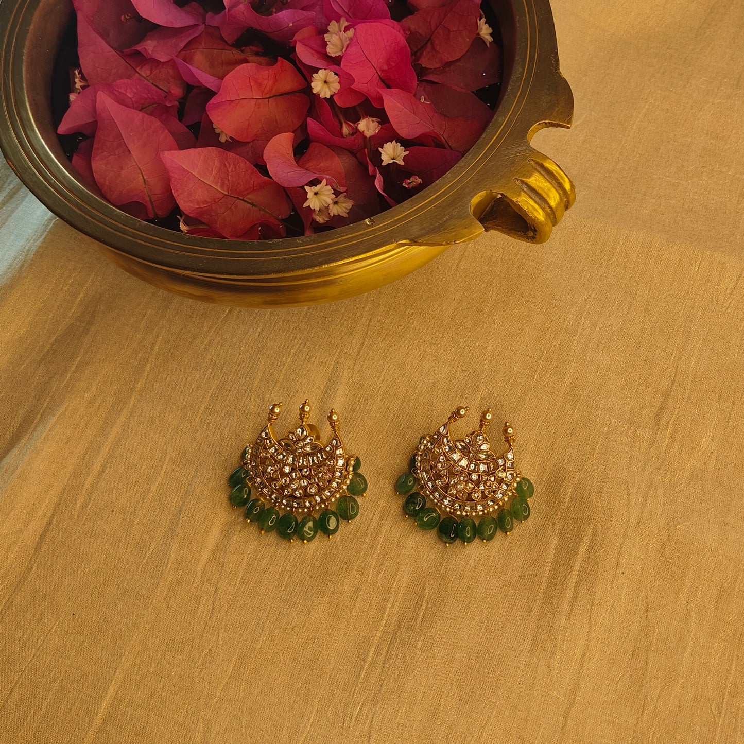 Chandrika jadau necklace set