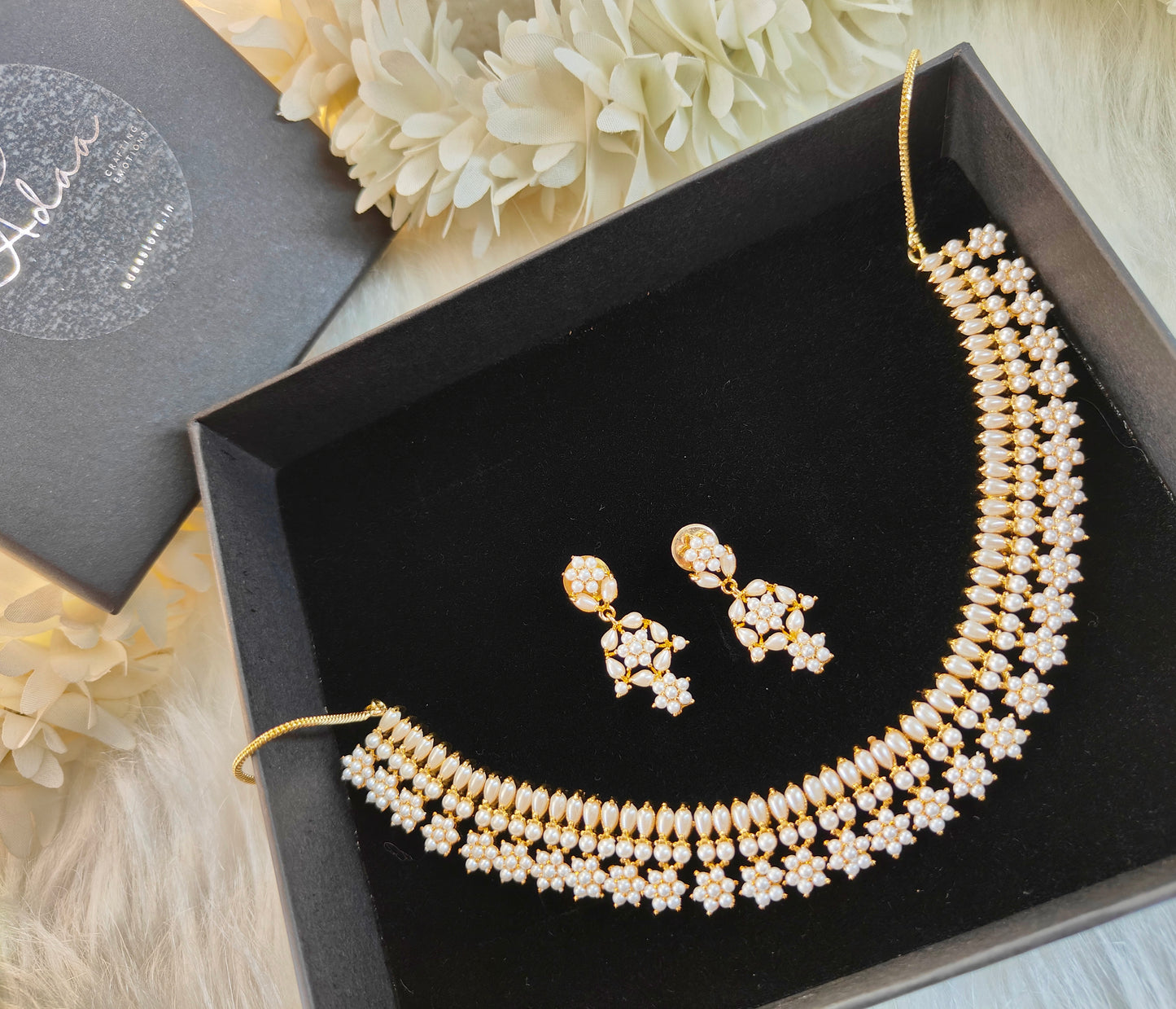 Raksha pearl Necklace
