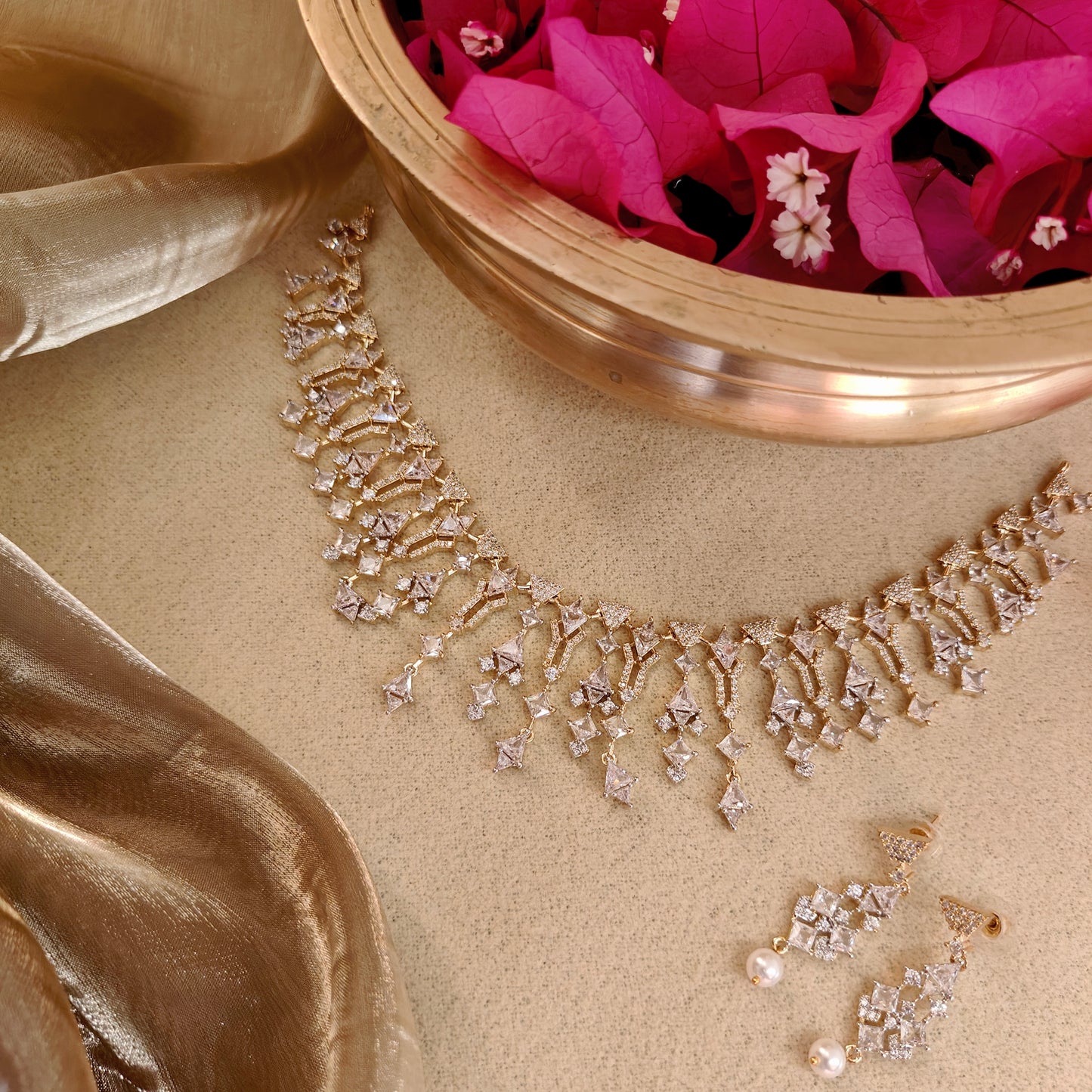 Crystal Charm Necklace