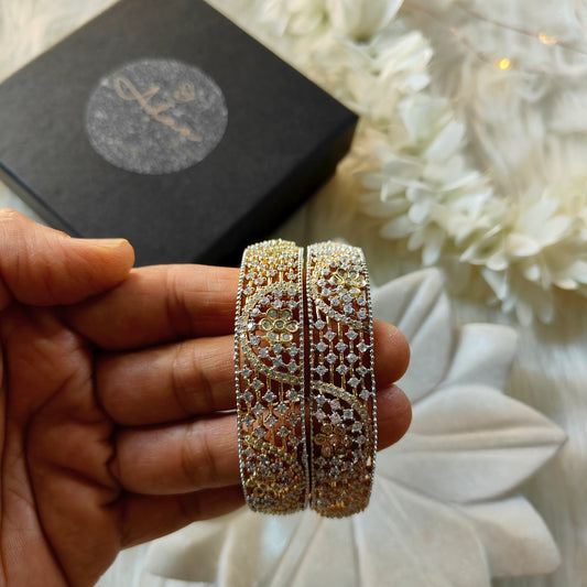 Sherin Bangles (SET of 2) dual tone