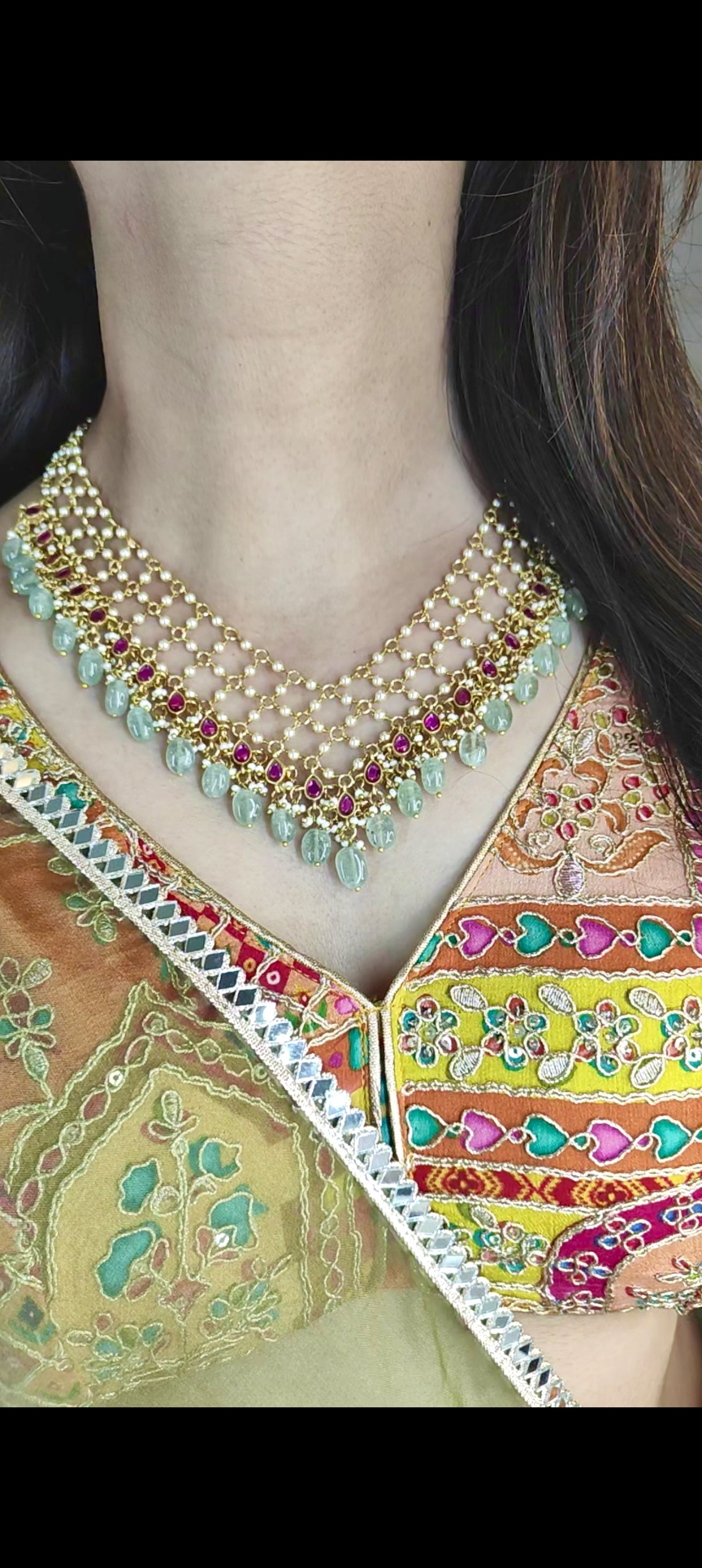 Maitri Kundan Nacklace