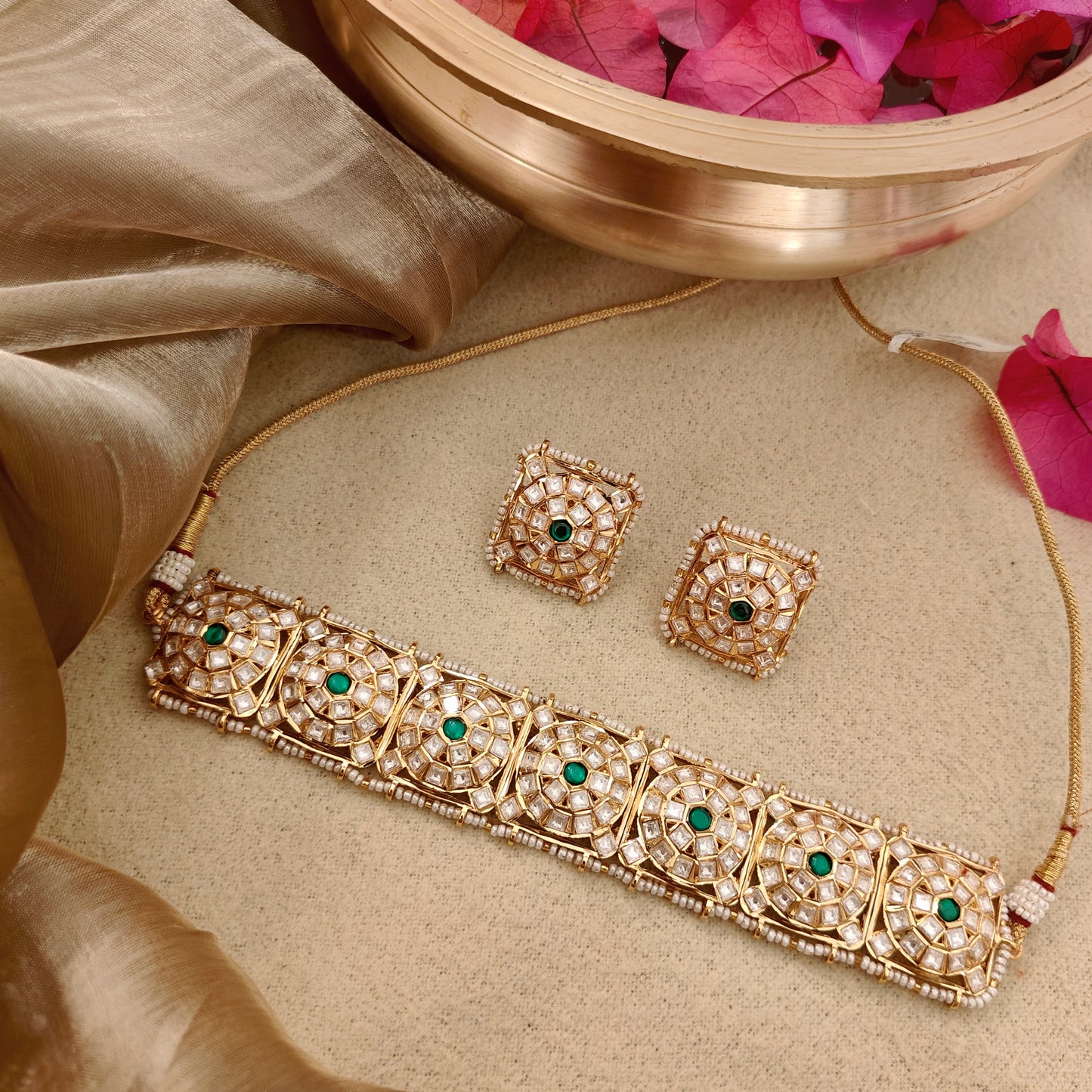 Stunning Polki Choker