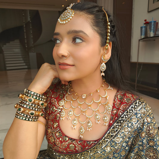 Saanjh chand necklace