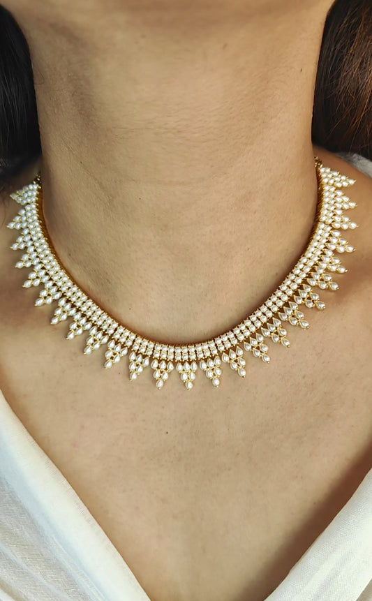 Luna Pearl Necklace set