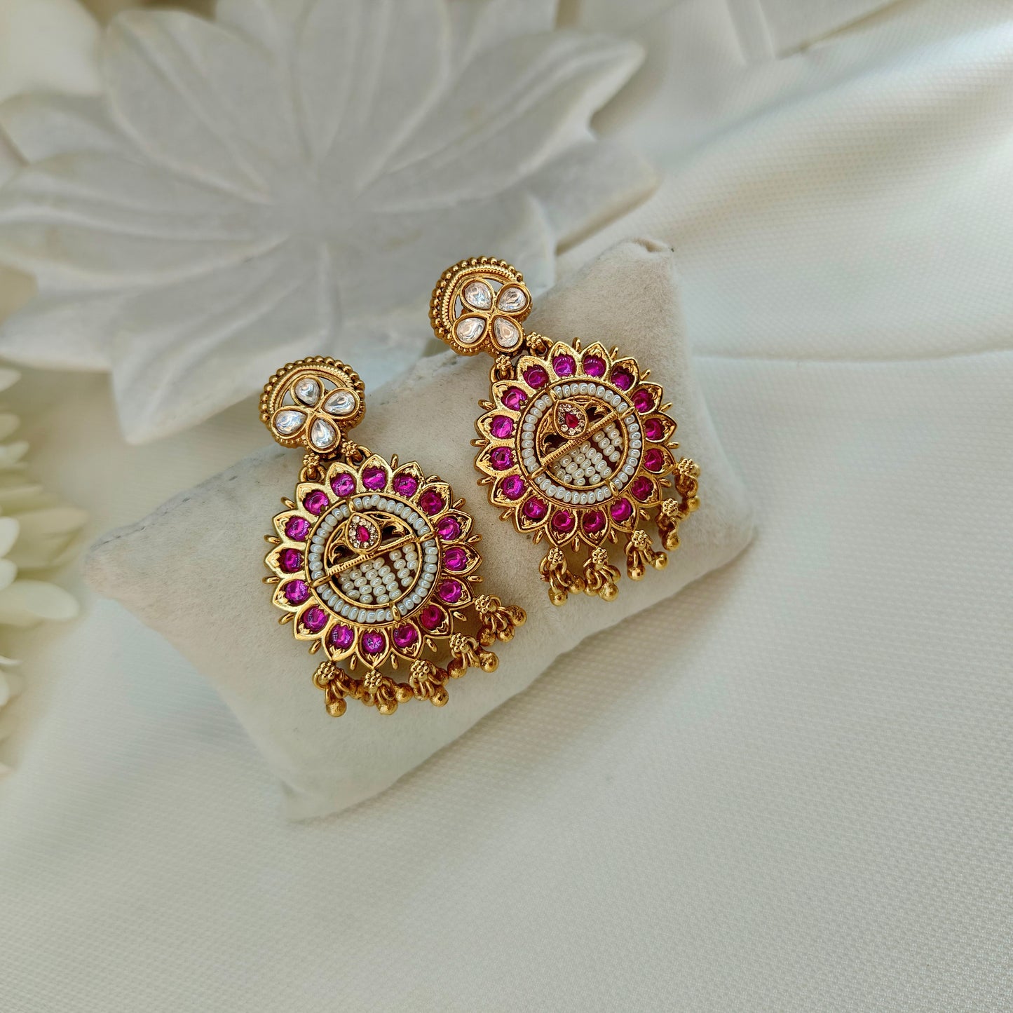 Saanjh Antique Layered Necklace Set