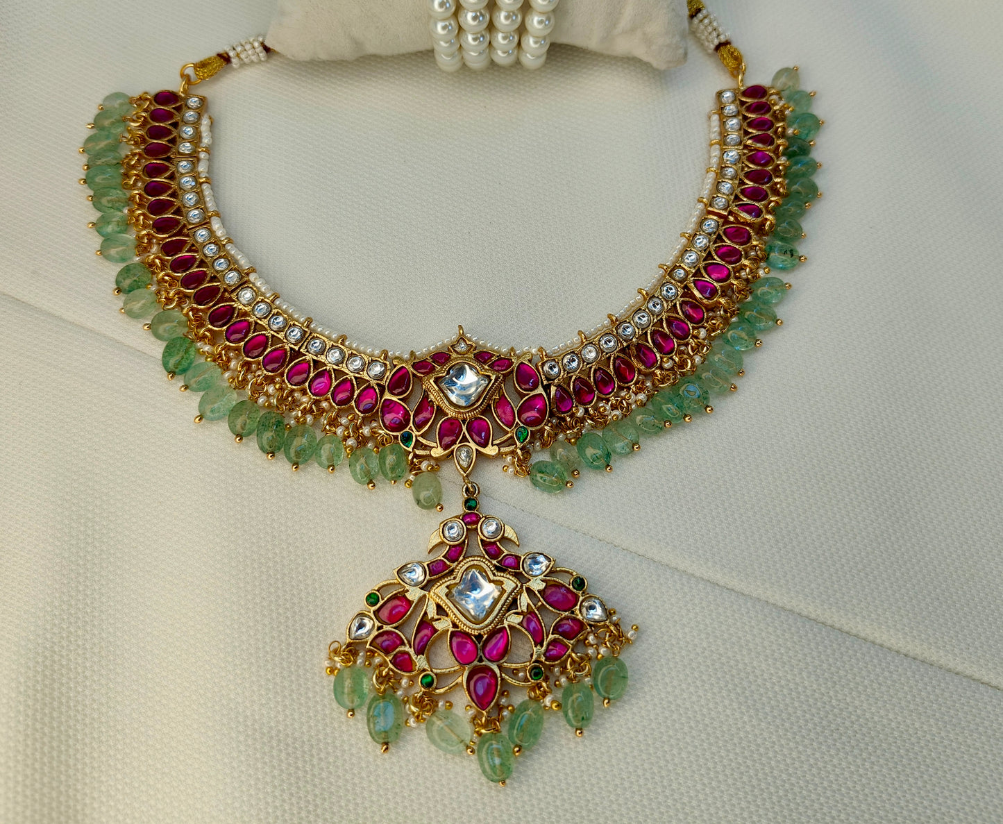 Beautiful Peacock Choker Set